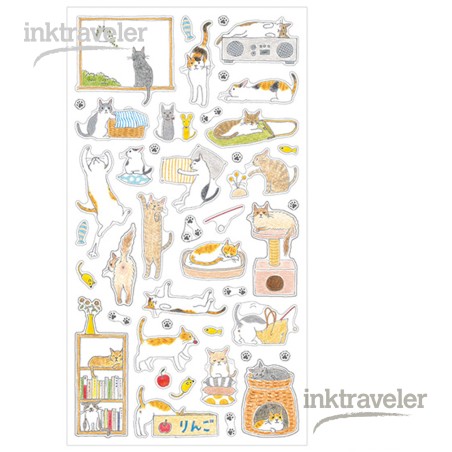 midori Stickers 2688 Medium Cats