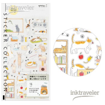 midori Stickers 2688 Medium Cats