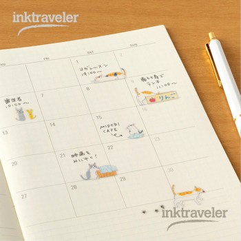 midori Stickers 2688 Medium Cats