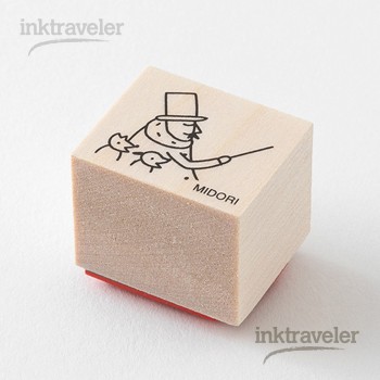 midori Ojisan 30 Aniversario sello madera varita Escritorio de diseño