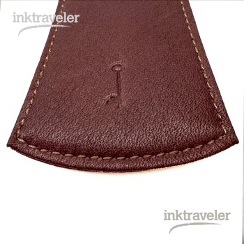 Nagasawa Kip Bordeaux Leather fountain Pen Case x 1 L