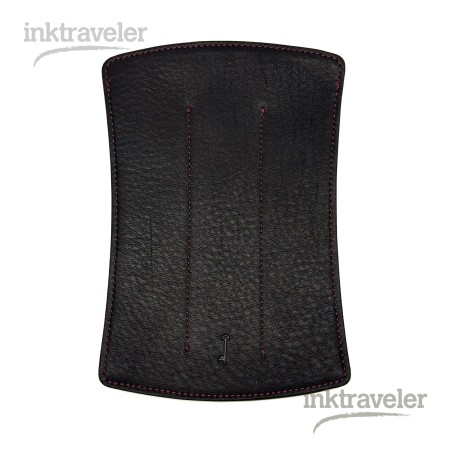 Nagasawa Kip Black Leather Pen Case x3 L