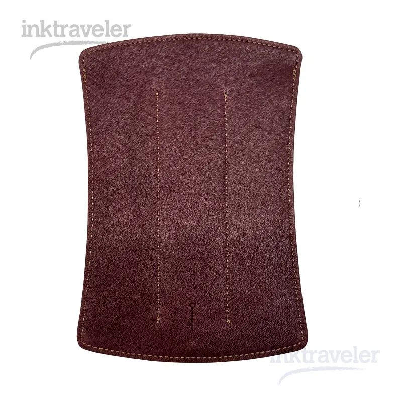 Nagasawa Kip bordeaux Leather Pen Case x3