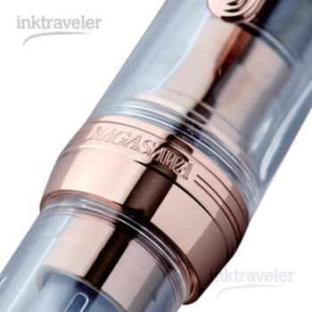 Estilográfica Nagasawa Original gearske pink gold