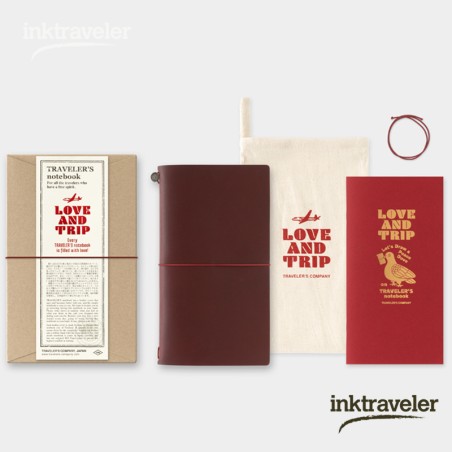Traveler's Notebook Love and Trip (Tamaño Regular) TRC