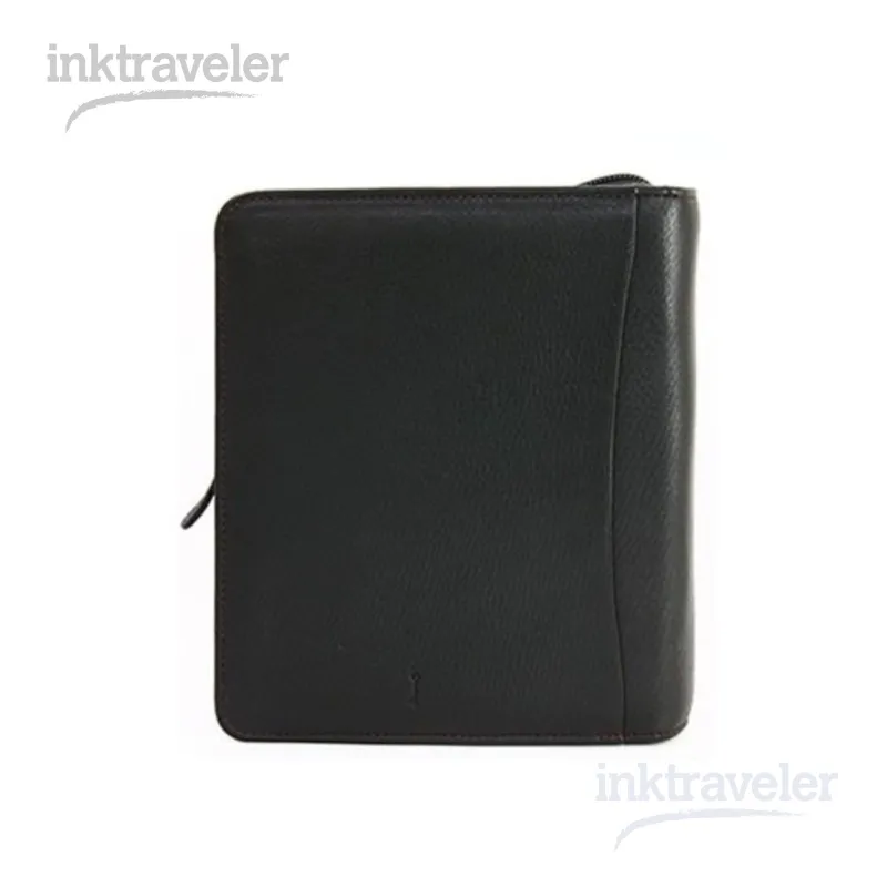 Nagasawa kobe Kip grade Black Leather Pen case x20