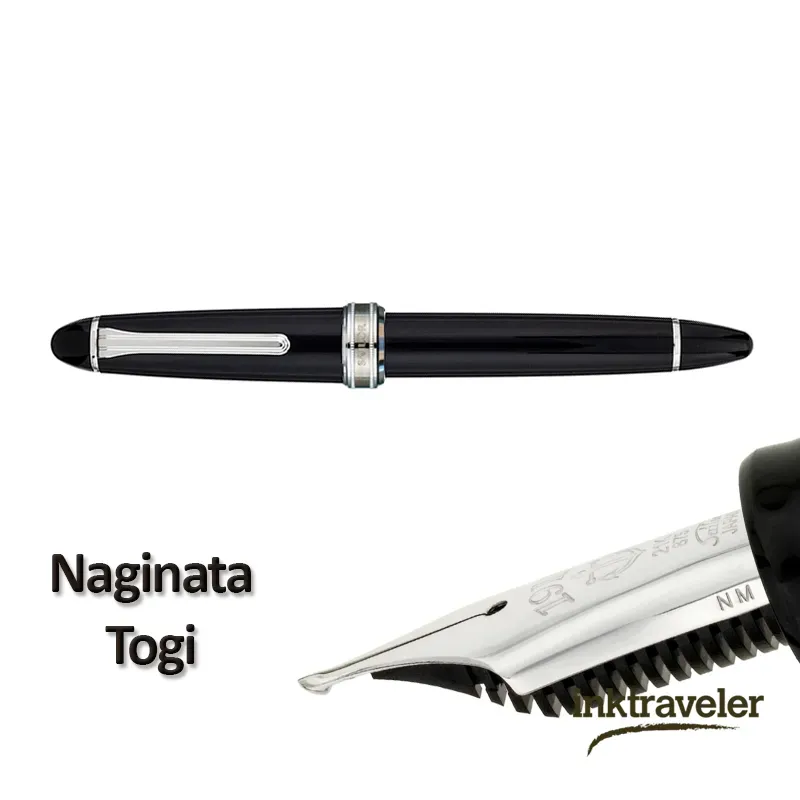 Sailor 1911 Large Black Naginata Togi ST New Ring: Elegancia y precisión | Inktraveler"