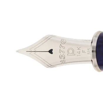 Plumín Tsuru Platinum modificado por el genial José Munuera