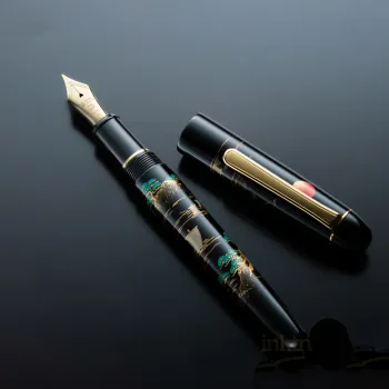Platinum 3776 Century Sansui Kaga Hira makie Fountain Pen