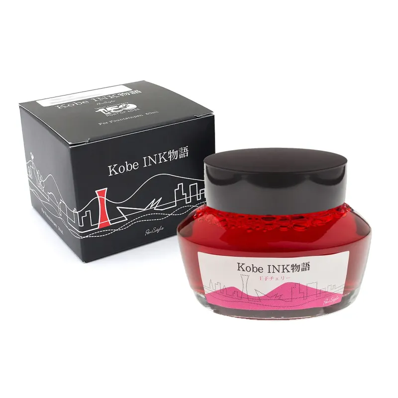 Nagasawa kobe 30 Oji Cherry tinta de estilográfica | inktraveler