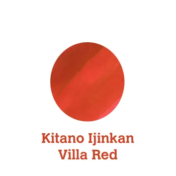 Nagasawa kobe 04 Kitano Ijinkan Red fountain pen ink