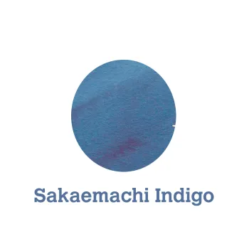 Nagasawa kobe 36 Sakaemachi Indigo fountain pen ink