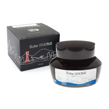 Nagasawa kobe 36 Sakaemachi Indigo fountain pen ink