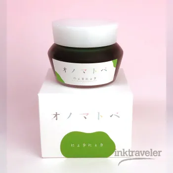 nagasawa onomatope nyoki nyoki fountain pen ink bottle 25 ml