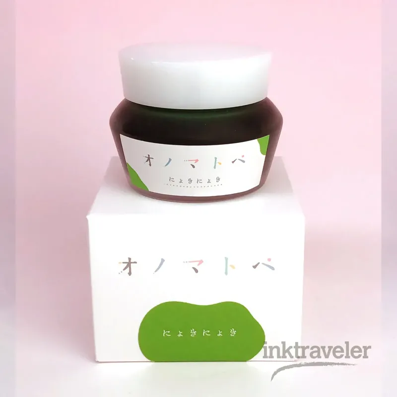 nagasawa onomatope nyoki nyoki fountain pen ink bottle 25 ml