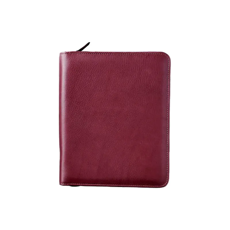 Nagasawa estuche estilográficas piel burdeos x10 grado kip