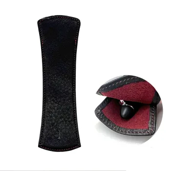 Nagasawa Kip Black Leather Pen Case x1 LL