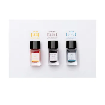 tres nuevos colores de tinta pilot iroshizuku 15 ml