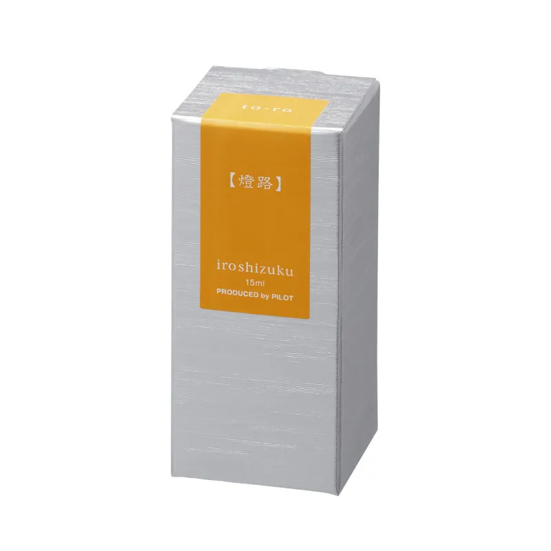 caja tinta pilot iroshizuku to ro 15 ml