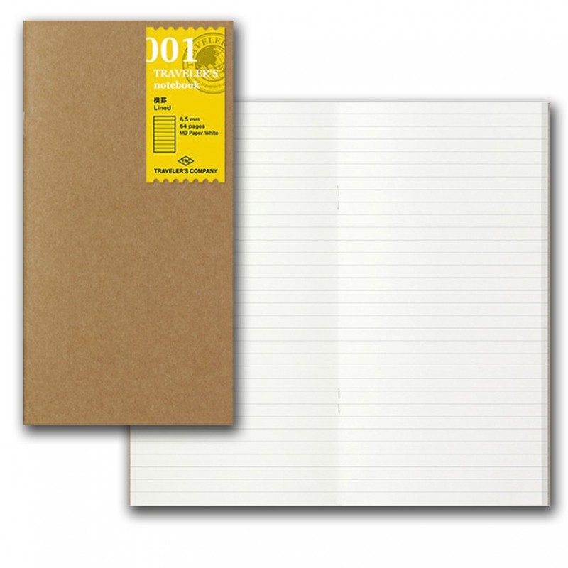 001 TN Regular 001 Refill Lined Notebook Basic Item MD paper