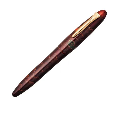 Platinum Izumo Yakumonuri Yakumo Byakudan Makie Fountain Pen