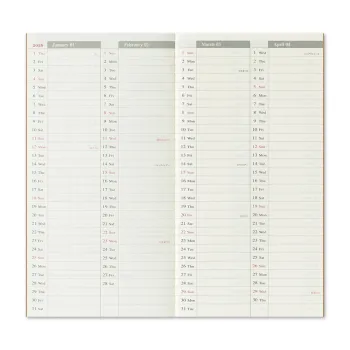 md paper cream detail with flat-opening sewn binding