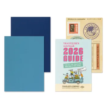 2026 weekly memo passport refills, guide and stickers by traveler’s company