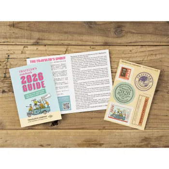 guide and stickers by traveler’s company