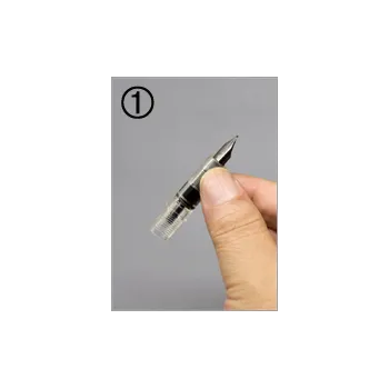 platinum ink cleaner kit step 1 remove nib and section