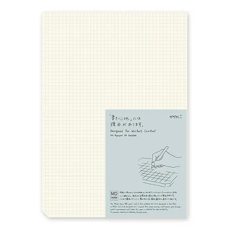A4 Midori MD paper pad cuadriculado