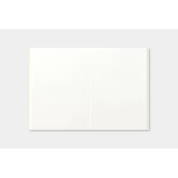 passport size lightweight paper refill open showing blank pages