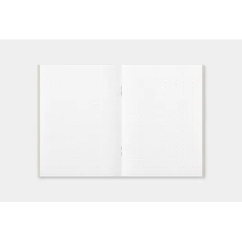 passport md paper dot grid refill open showing dotted pages