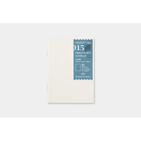 015 Recambio Papel Acuarela Pasaporte – Traveler’s Company