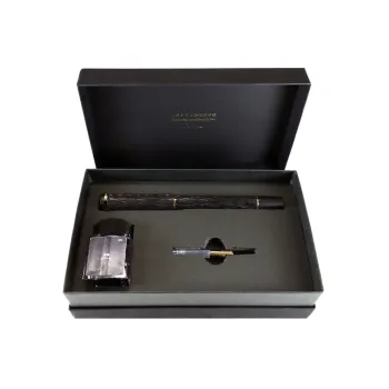 exclusive box with the sailor ebonite sculpture yogazsumi fountain pen and sailor ink bottle included