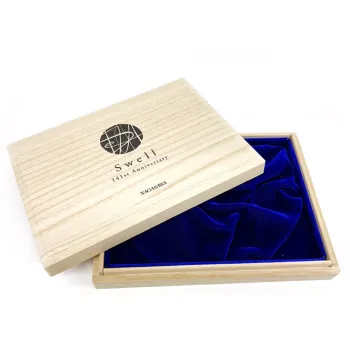 limited edition paulownia wood presentation box