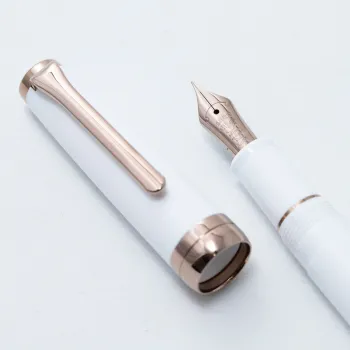 view of the clip and metal end pieces in antique gold finish