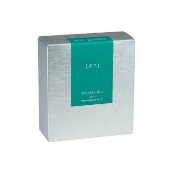 pilot iroshizuku sui gyoku 50ml box on white background