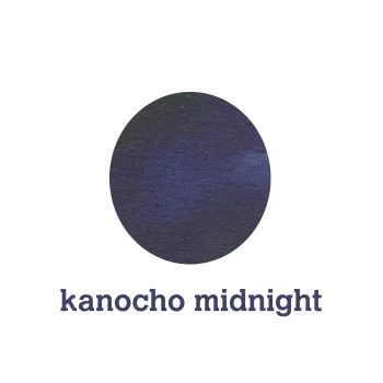 writing sample made with nagasawa kobe 51 kano-cho midnight ink