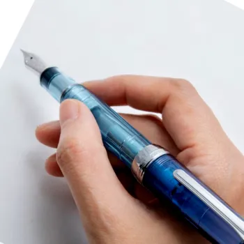 nagasawa aqua planet fountain pen in use