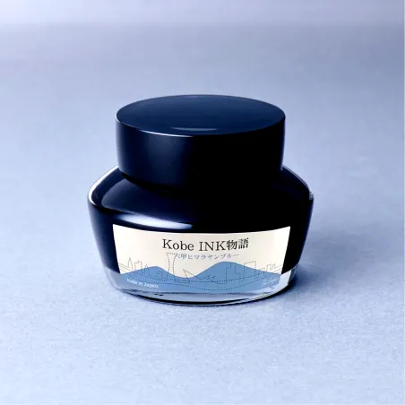 Nagasawa Kobe 77 Rokko Himalayan Azul Tinta Estilográfica 50 ml