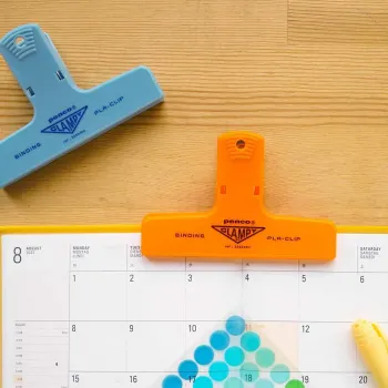 Penco Red Plastic Clip | Desk & Everyday Organization