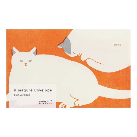Midori Kimagure Easy And Cozy Envelope Cat