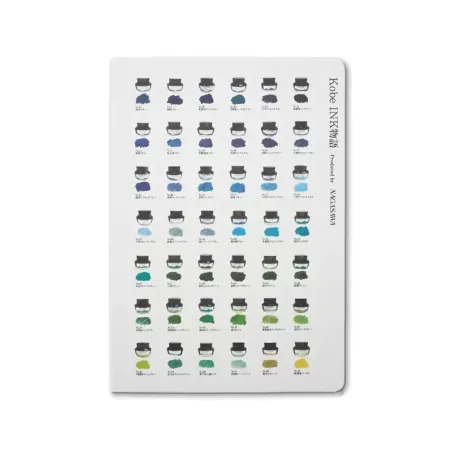 Graphilo x Nagasawa A5 Cuaderno Tintas de Kobe