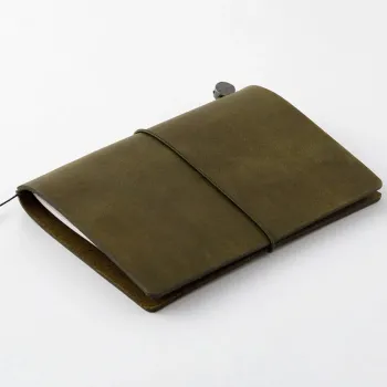 Traveler’s Notebook Olive Passport size – Travelers Company