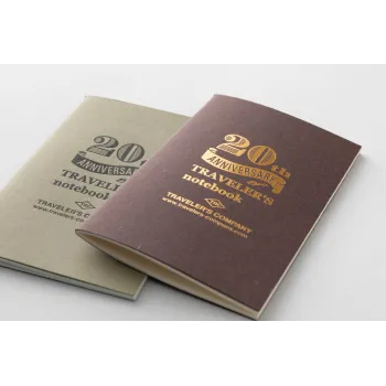 traveler’s notebook card size 20th anniversary refills