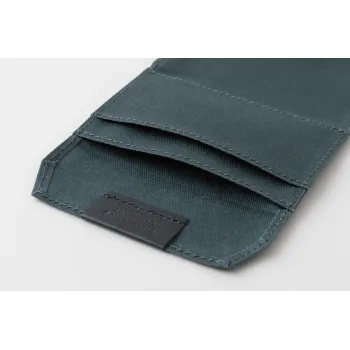 interior pocket of the traveler’s notebook cotton zipper case
