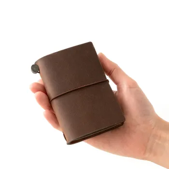 TRAVELERS notebook Card Size Brown 20th Anniversary Set