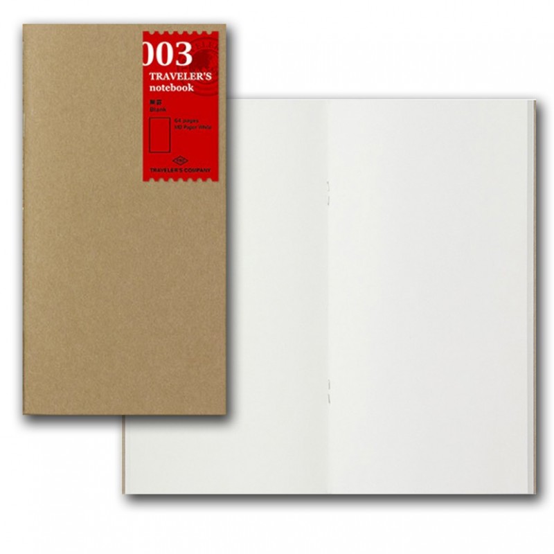 003 TN Regular Refill blank Notebook Basic Item TRC