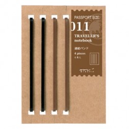 connecting rubber bands passport traveler’s company in original package