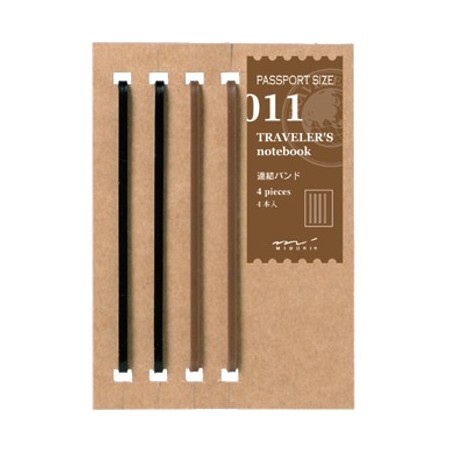 011 Connecting Rubber Band Passport – Traveler’s Company